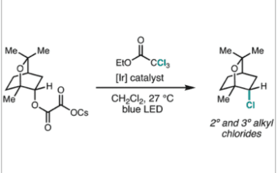 Radical Deoxychlorination of Cesium Oxalates for the Synthesis of Alkyl Chlorides