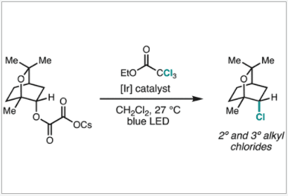 Radical Deoxychlorination of Cesium Oxalates for the Synthesis of Alkyl Chlorides