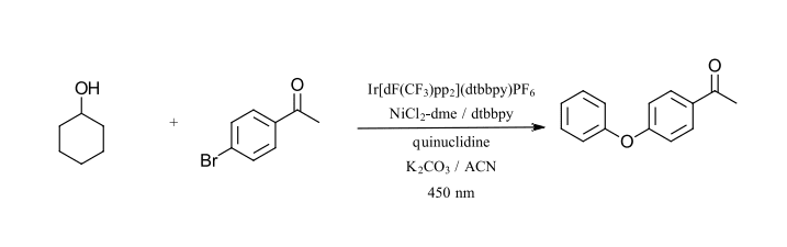 initial photochemistry reactions: C-O bond formation