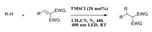 A picture of the chemical formula for tmsci.