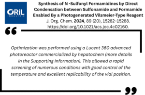 Journal article excerpt with chemical synthesis information.